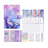 purple marble set