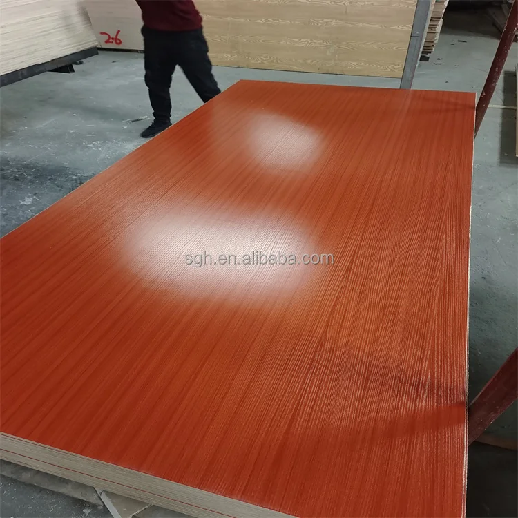 4x8 One Side White Melamine Paper Decorative Plywood Commercial