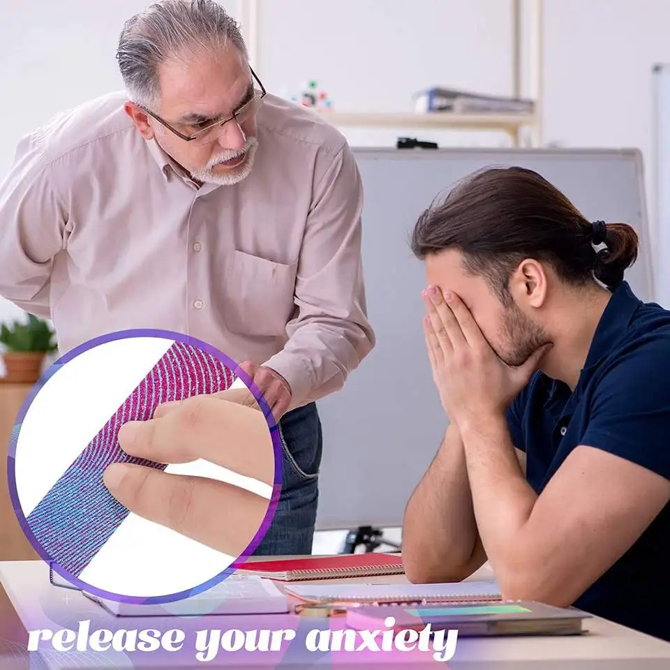 Anxiety Sensory Stickers Fidget Textured Calming Sensory Strips to Relief Stress