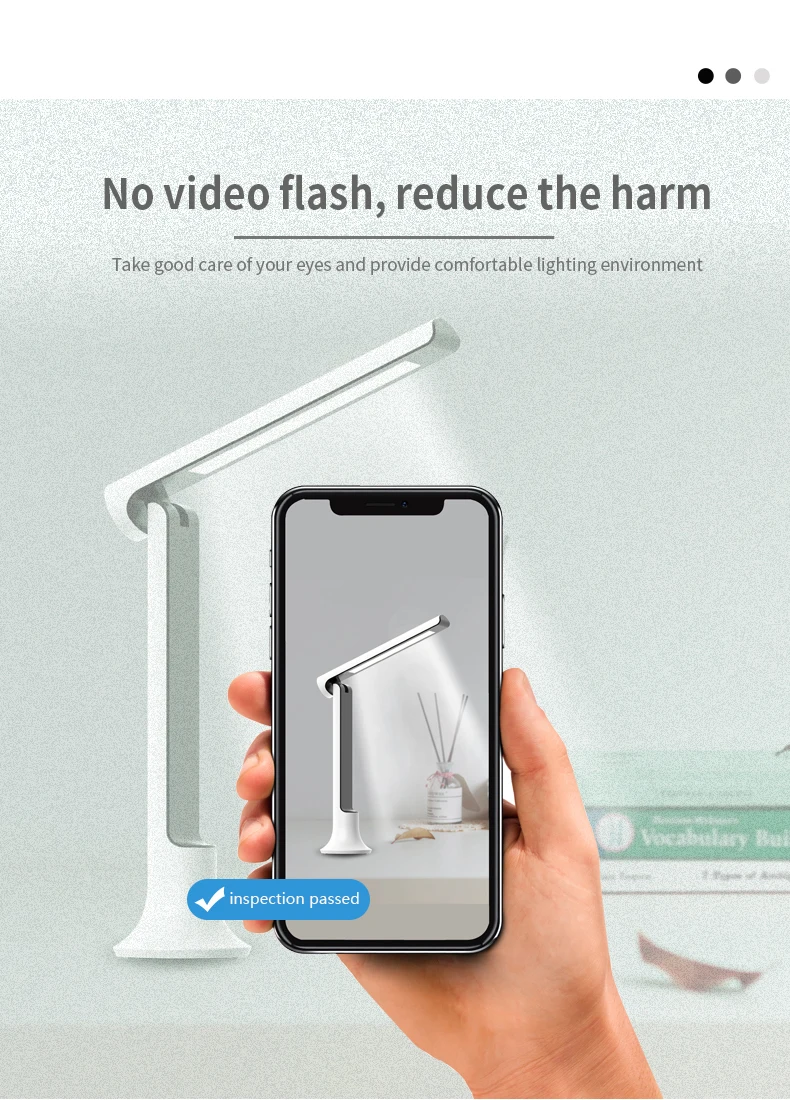 New Design Modern Children Reading LED Desk Lamp In Study USB Rechargeable Table Lamp