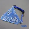 Babero triangular ajustable [Azul Zafiro]