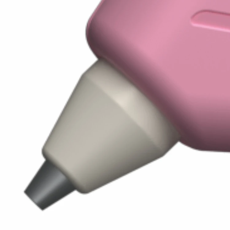 Mini 20W Electric Glue Gun Kit Small Thin Stick Purple Pink Repair Tool for DIY Mini Wax Sealing Hot Melt Glue Gun Factory