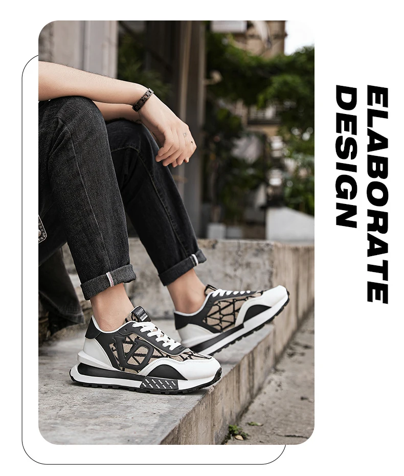 Original Designer Fashion Walking Shoes - Comfortable, Stylish, and Breathable for Everyday Wear