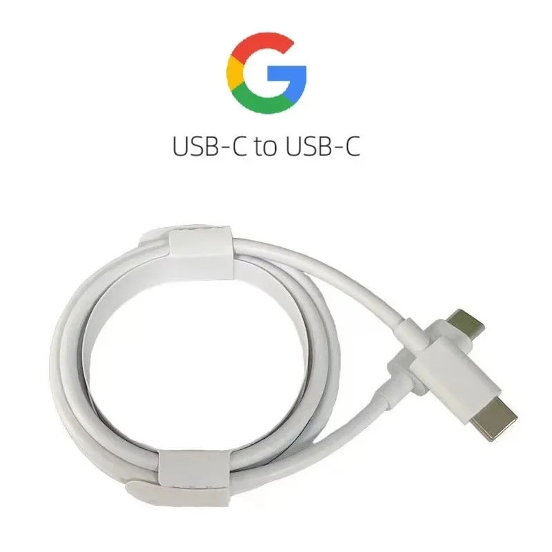 Original for Google Pixel 6 Pro Fast Charging Type c to c Cable Cord 6A PD 30W 1M for Pixel XL 2 3 4 5 6 7 a for Smart Phone