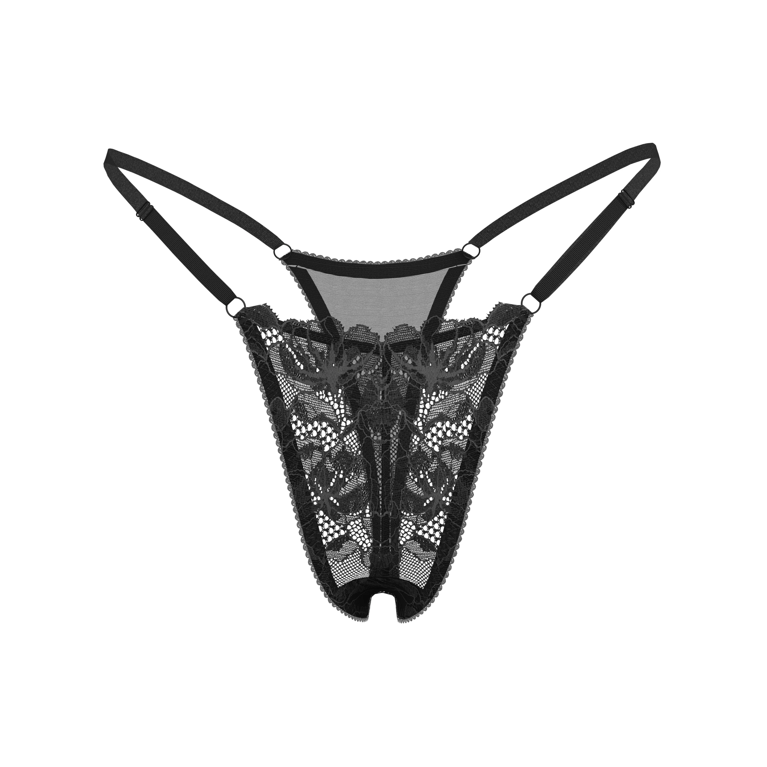 Factory Supply Lace Thong Underwear Custom See Through Bra Sexy Women ...