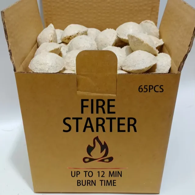 Wood Wool Fire Starters for Outdoor BBQ Accessories
