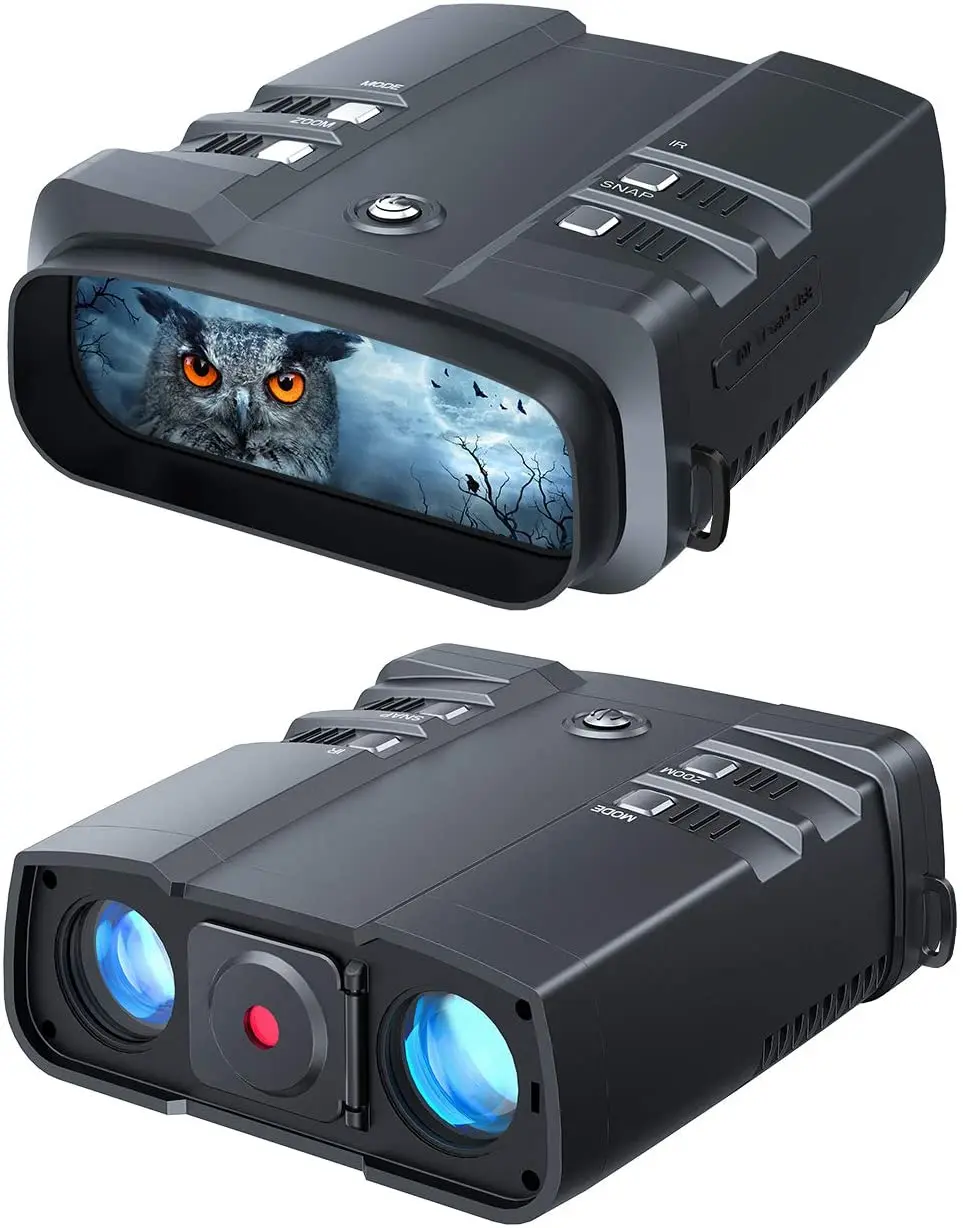 NVFHD300 Nachtsichtfernglas mit zoombarem IR-Laser, 300 m effektive Nachtsichtbrille mit Beleuchtungsentfernung – Detail 6