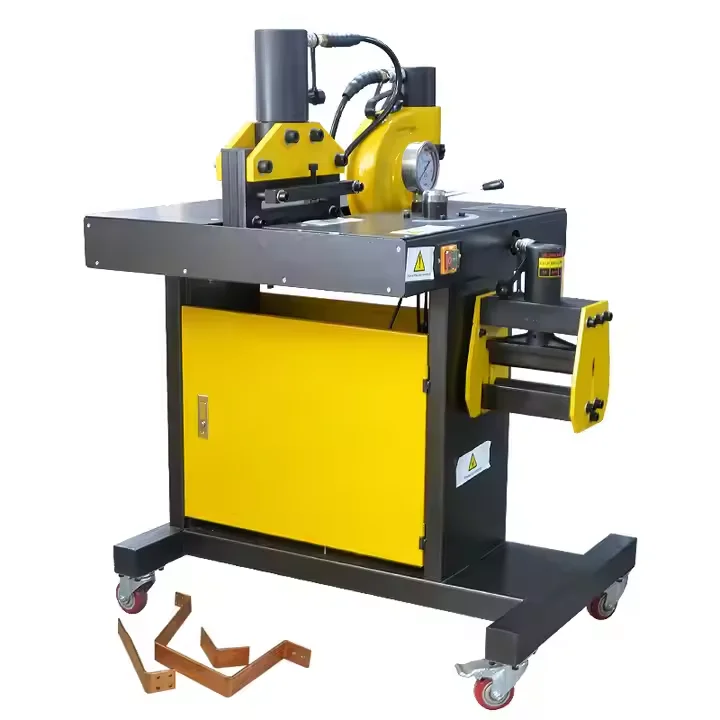 Customization DHY-200 Three-in-One Stainless Steel Busbar Process Machine Automatic Hydraulic Crimping