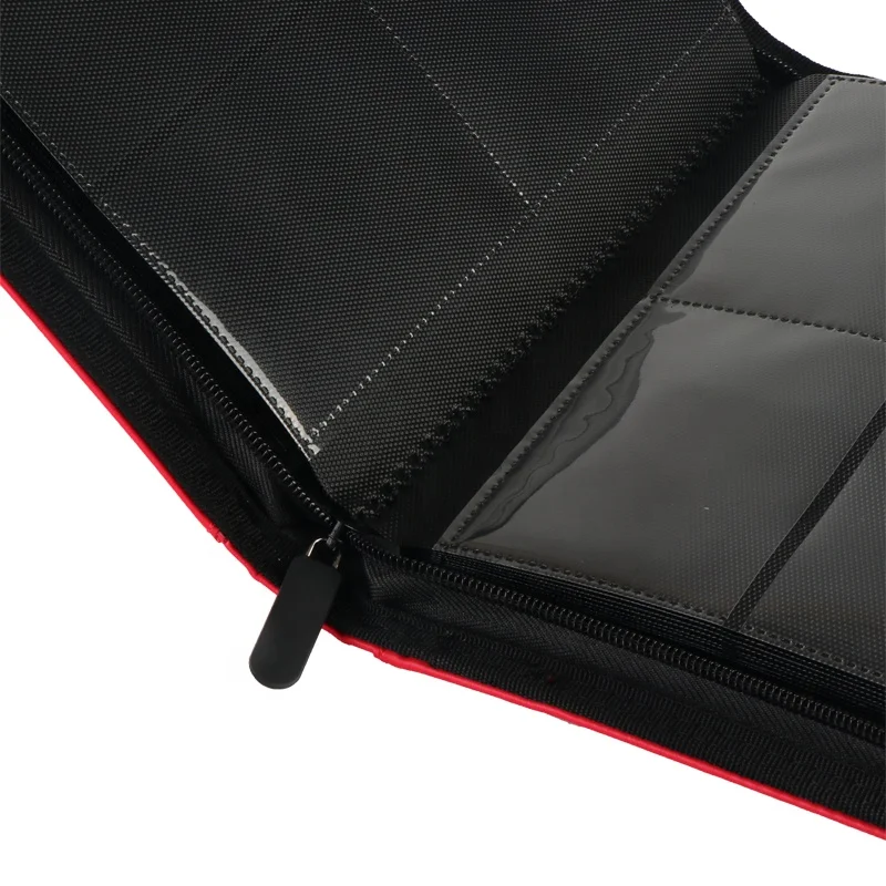 4 кармана на заказ магический рукав для Карт Yugioh Premium Коллекционирование карт черный папка фотоальбом