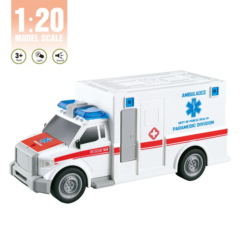 Friction hotsell ambulance truck