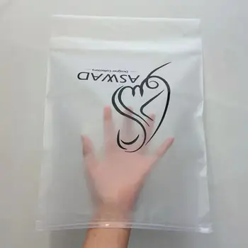 plastic T Shirt bags Clothes Frosted Biodegradable Bagpackaging and printing custom logocustom