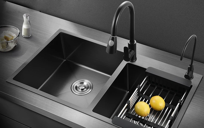 Organizzatore Lavello Cucina | Portaspugne Con Vassoio Scarico Automatico - Foto 7