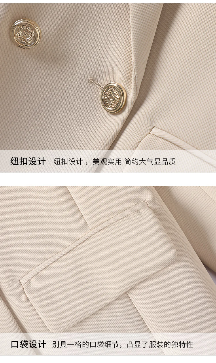 High Quality Female Casual Small Suit Jacket for Spring Commuter Wear Korean Slim Suit New Temperament Women's Suits Blazers