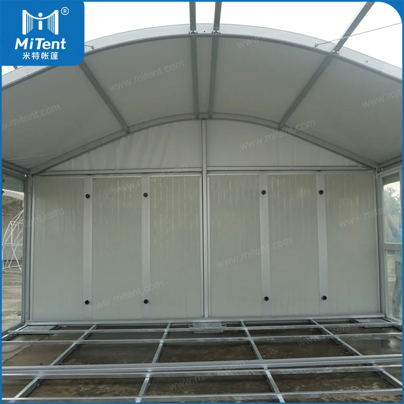 Small Fast Food Restaurants Tent Outdoor Store Arcum Tent with Good Waterproof Feature
