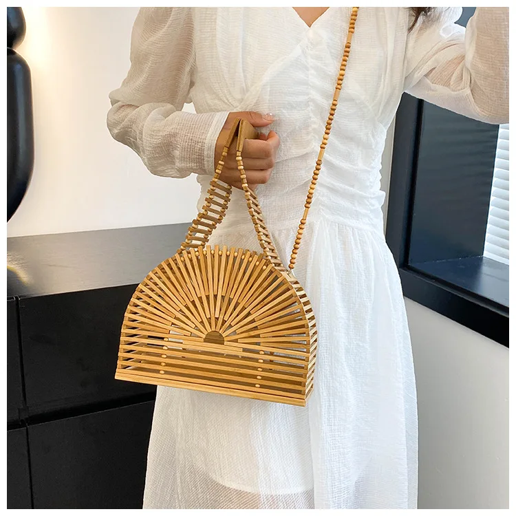 Bestseller 100% Handgefertigte Tasche Damen Bambus Handtasche Sommer Stroh  Geldbrse Natrlicher Korb Bambus Tasche| Alibaba.com
