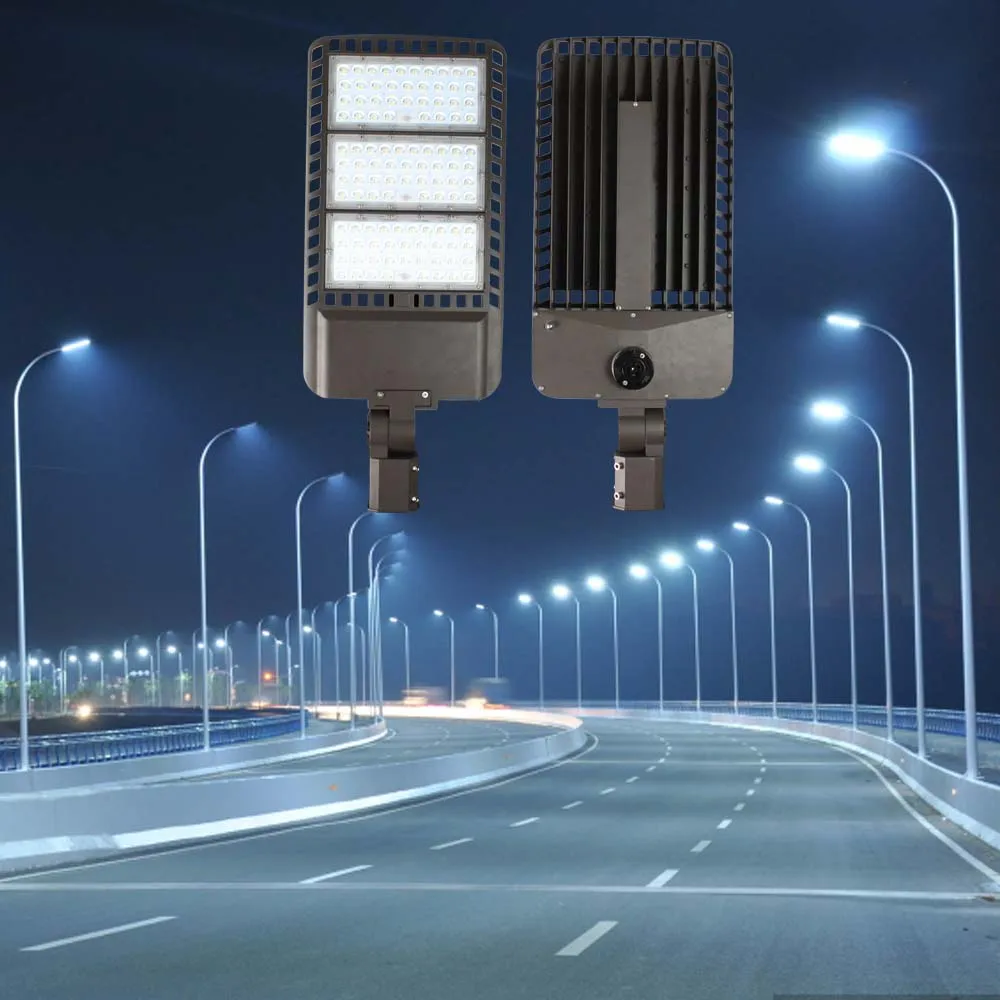 thumbnail image 2 of 150W LED Parking Lot Light – Outdoor Shoebox Fixture For Pole Or Wall Mount 2 of 5