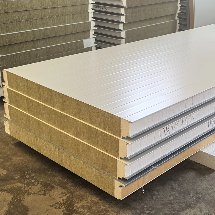 Pre-painted Sheet Polyurethane PU EPS WALL PANEL Fire-Resistant Boards Sandwich ROOF Panels for Cold Room