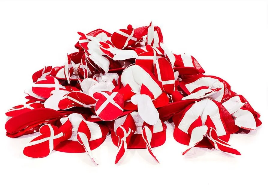 EK 2026  Danmark Football Fans Hat with Klaphat Clapper Hands