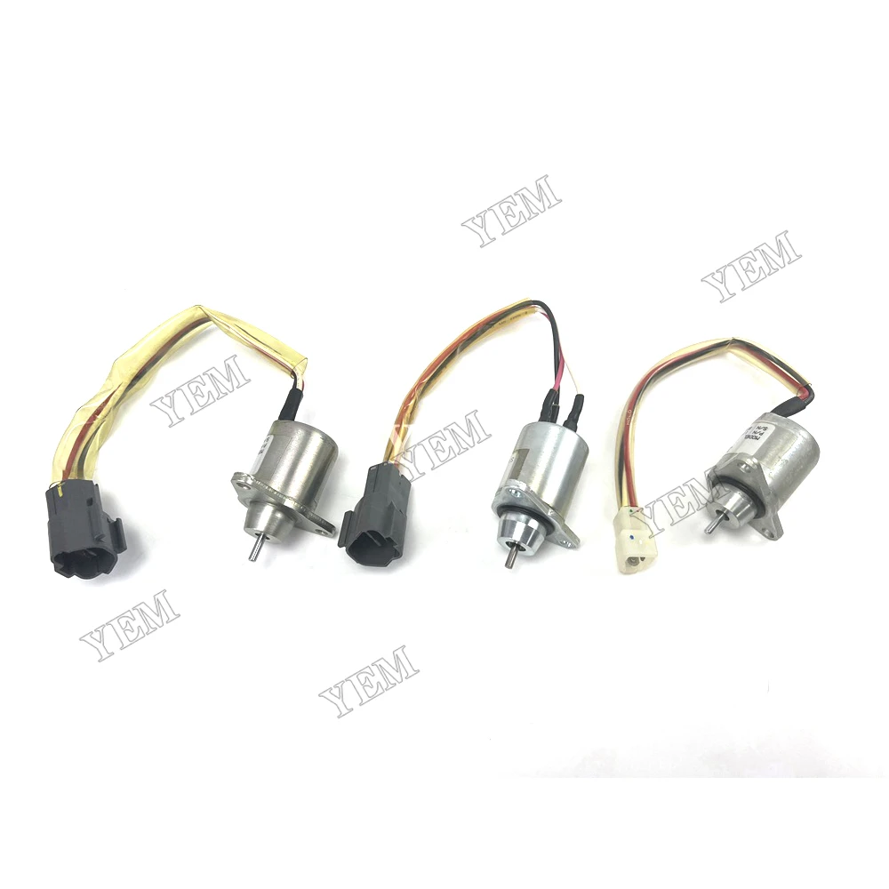 Parts Compatible for Yanmar 4D84-2T Solenoid Valve Shutdown Solenoid 4D84-2 High Quality Engine Parts