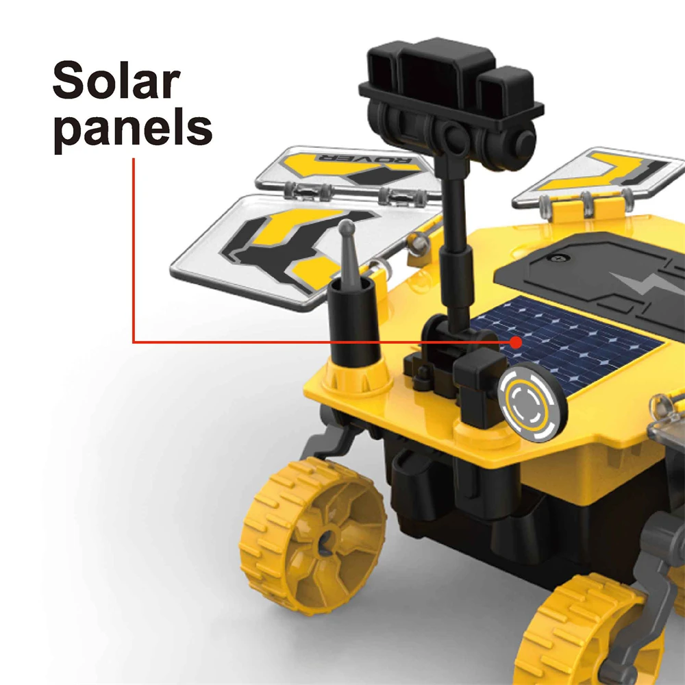 Креативный подарок науки и техники развивающие 46 PCS сделай-сам в собранном виде стержень с питанием от солнечных батарей автомобиль игрушка для детей