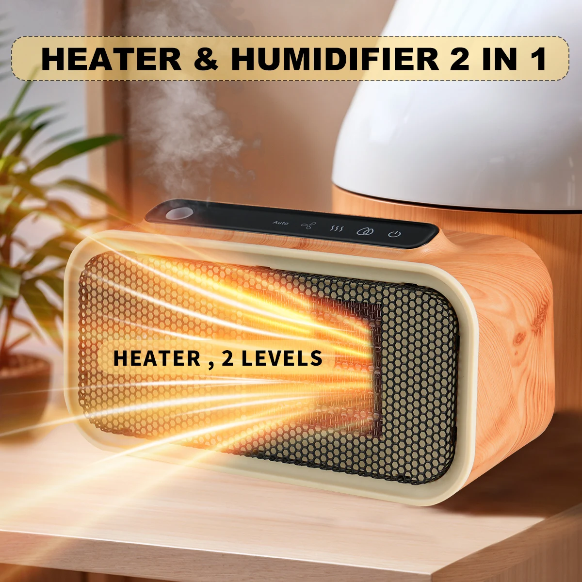 Ceramic Smart Home Heater, Portable, PTC - detail 8