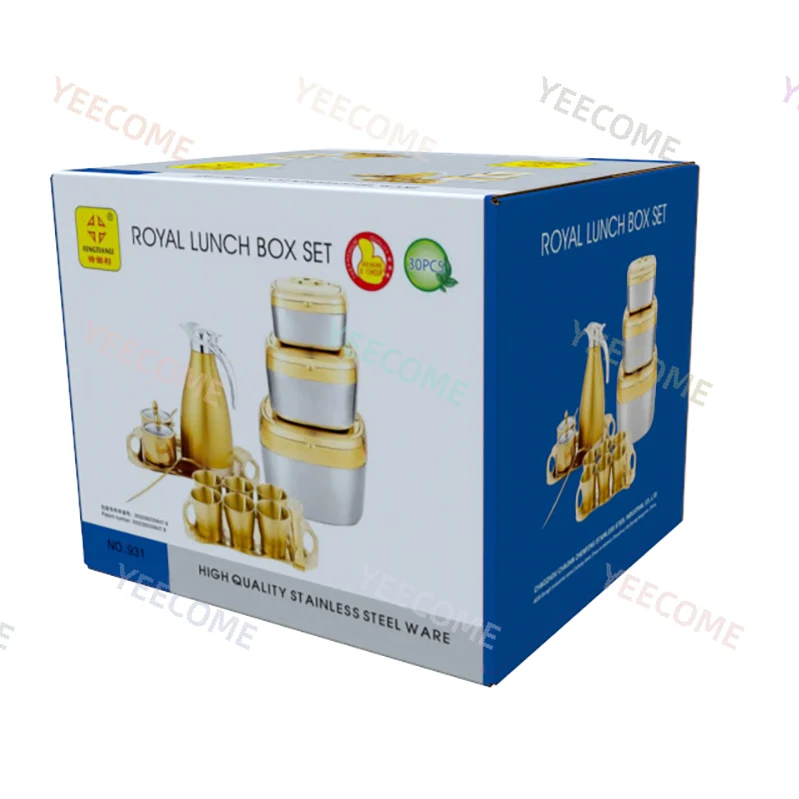 Factory Wholesale Multiuse Hot Pot Food Warmer Set Stainless Steel Hot