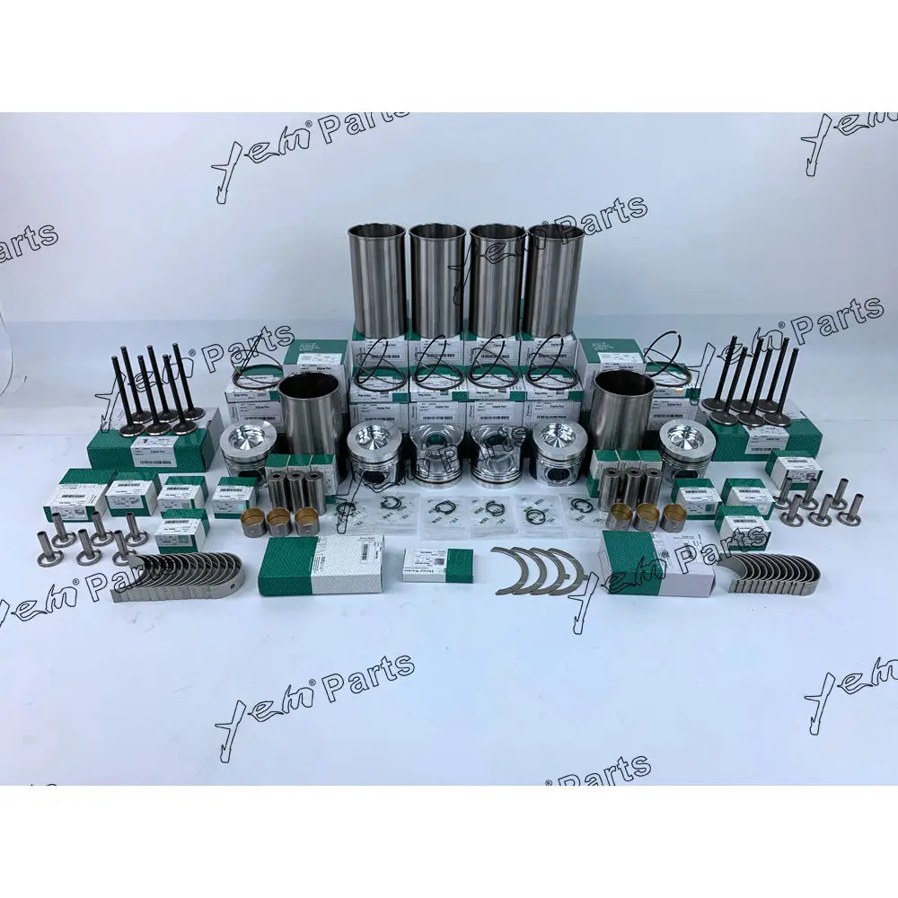 D6E Repair Kit With Cylinder Piston Rings Liner Valve Bearings for Volvo Engine Overhaul Rebuild Kit