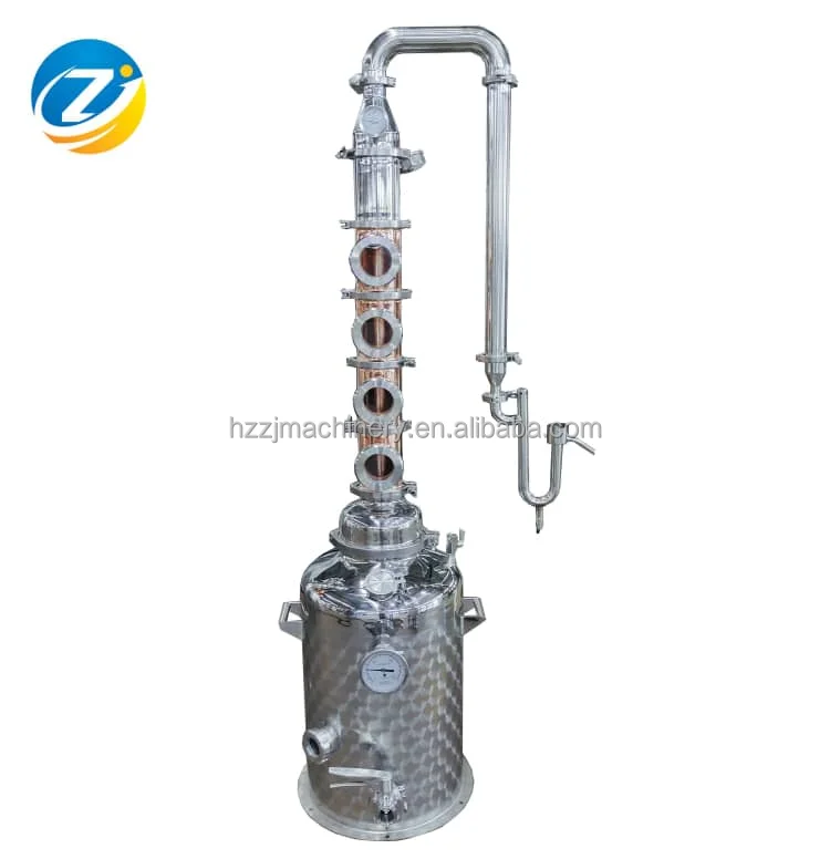 200l Vodka Reflux Mini Distillation Column Home Alcohol Distiller