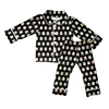 Cute Ghost Black Pajama Set