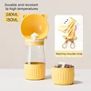 Yellow 240+180ml  Matching shoulder strap