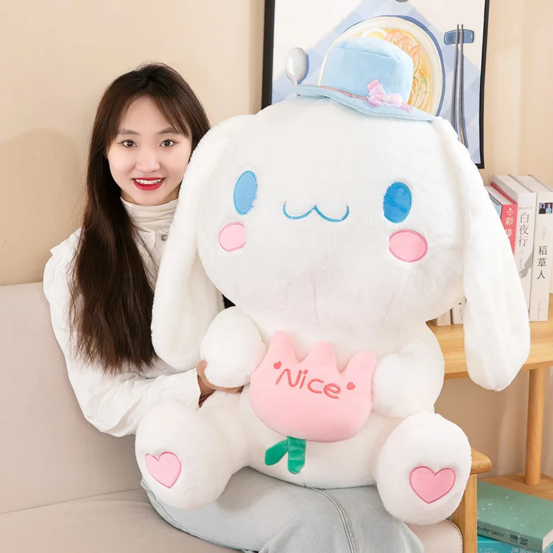 Kawaii Sanrio Cinnamoroll Plush Toys Anime Plush Throw Pillow Cartoon ...