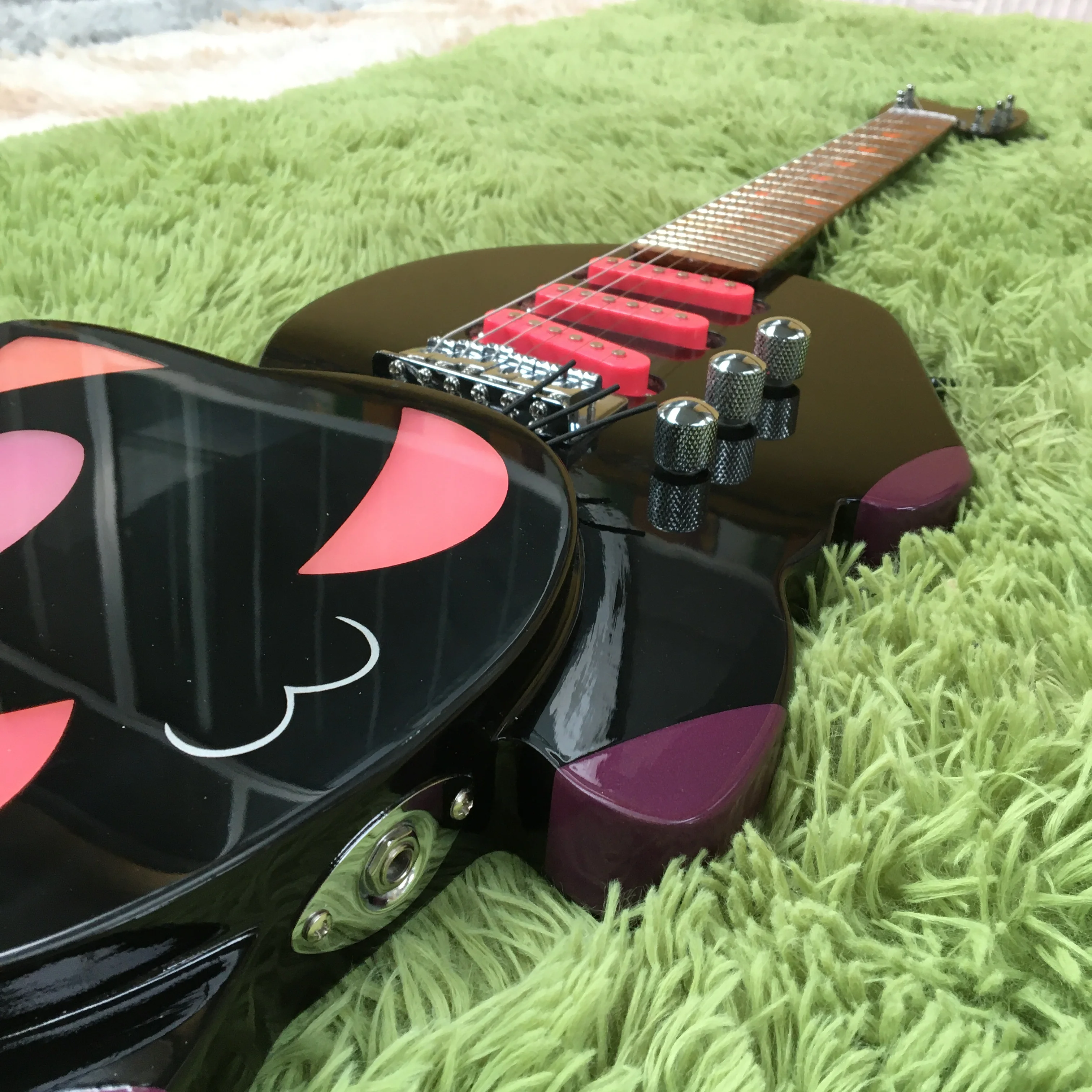 WANTON　GUITAR　玩具　未使用 Wholesale Lp Guitar DIY Kit with Neck All Accessories