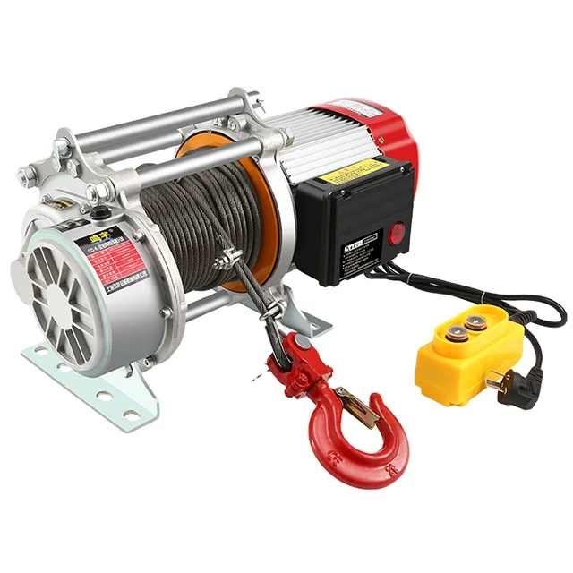 Wireless Remote Control Concrete Lifting Equipment 1000kg Electric Building Hoist
