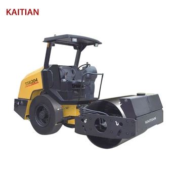 Road Construction Machinery Tsr204 Single Drum 4 Ton New Vibrator Road Roller Price