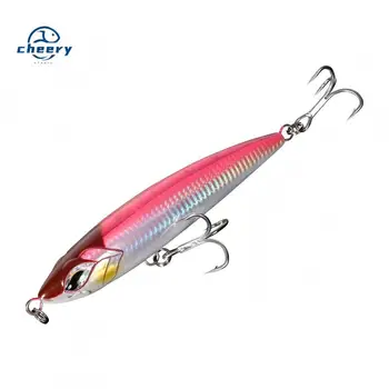 CHEERY 160mm/190mm Top Water Good Floating Pencil Big Lure Bass, Long Casting Artificial Hard Bait Fishing Lures – Pencil – view 2