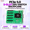 บอร์ดขยาย PCIE 5.0 5 สล็อต