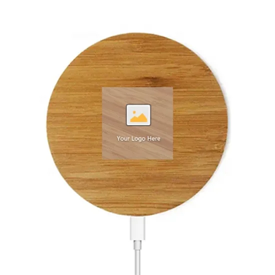 Bamboo Charging Station Custom Mobile Smart Phone Slim Square Wooden Pad 15w 10w 20w 30W 35W Wood Wireless Chargers Plates