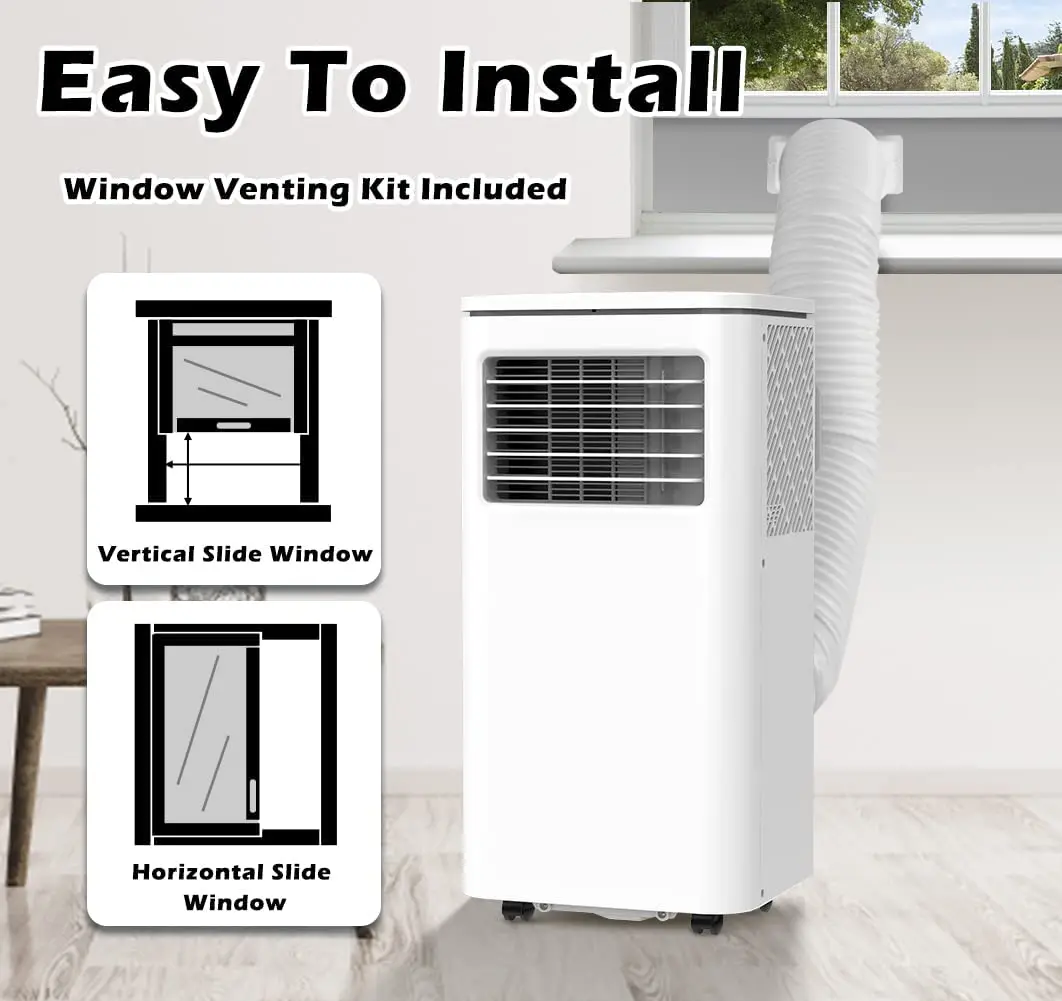 Choice Portable Air Conditioner, 9000BTU, 110-240, 8001-10000 - detail 8