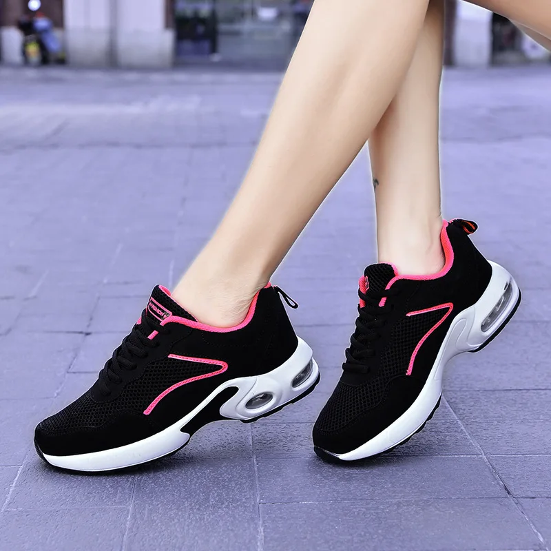 Alicegana Scarpe Tennis Donna Leggere Antiscivolo - Nero, 41.5 EU - Per Camminate, Corsa E Tempo Libero
