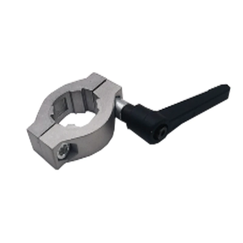 Rotary Handle Strong Positioning Seat Aluminum Alloy 1000 Series Lean Pipeline Rod Accessories Workbench Turnover Cart Shelf