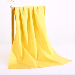 China factory seller fabric 14M/M yellow wholesale silk taffeta mulberry silk fabric for home textile NO 6