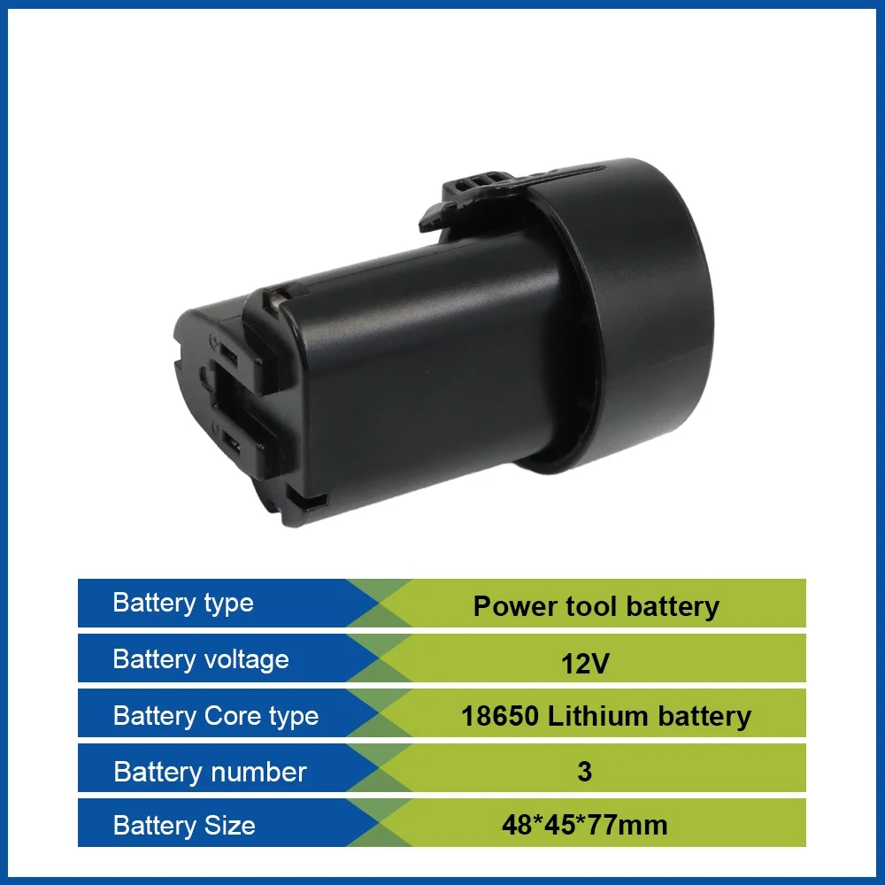 High Quality Replacemental Power Tool Lithium Battery Replacement Battery 2AH/2.5AH/3AH for MAKITE Power Tool Electric Drills