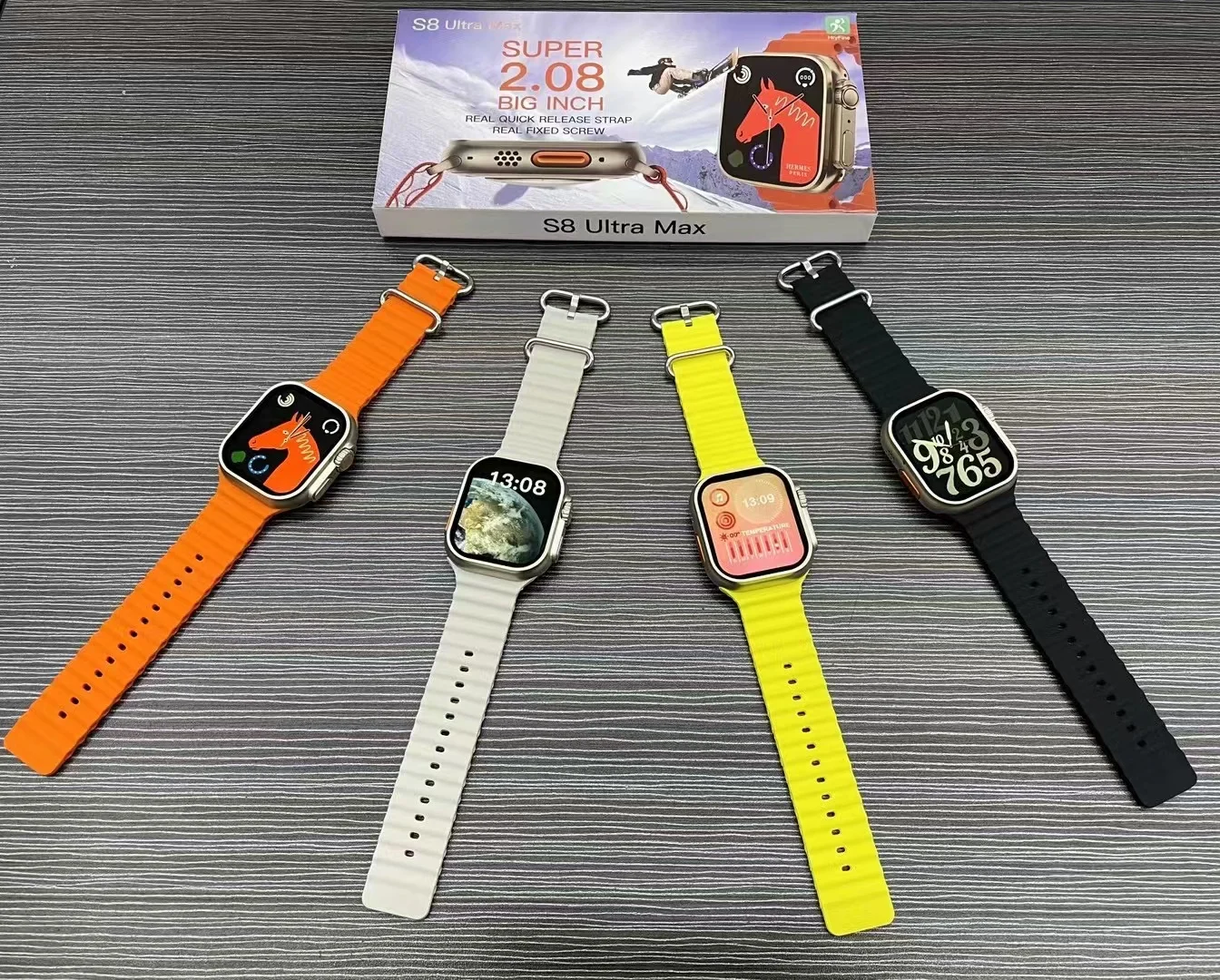 S8 Ultra Max Series 8 Smartwatch Ws18 Hw8 Z59 T800 N8 S8 Ws8 Ultra ...