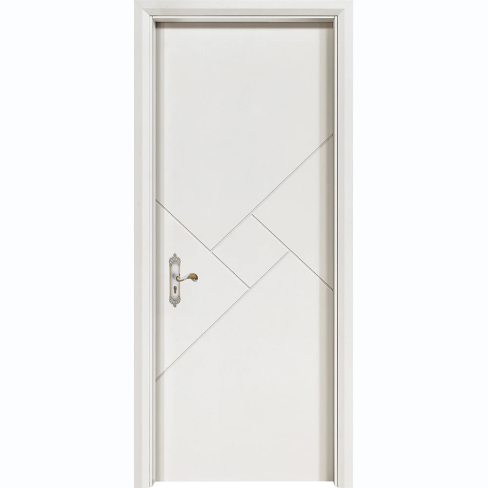 Free Design High Quality Interior Door for Houses Commercial Soundproof Wood Door