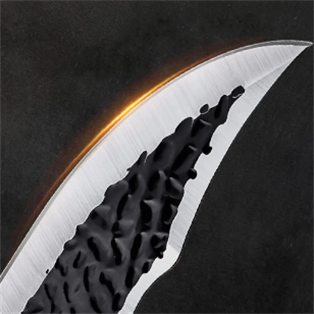 15 cm Kochmesser mit Scheide, Viking Knives Full Tang Metzgermesser, perfekte Küchenmesser für Zuhause, Grillen, Balance & Kontrolle_voghion.com