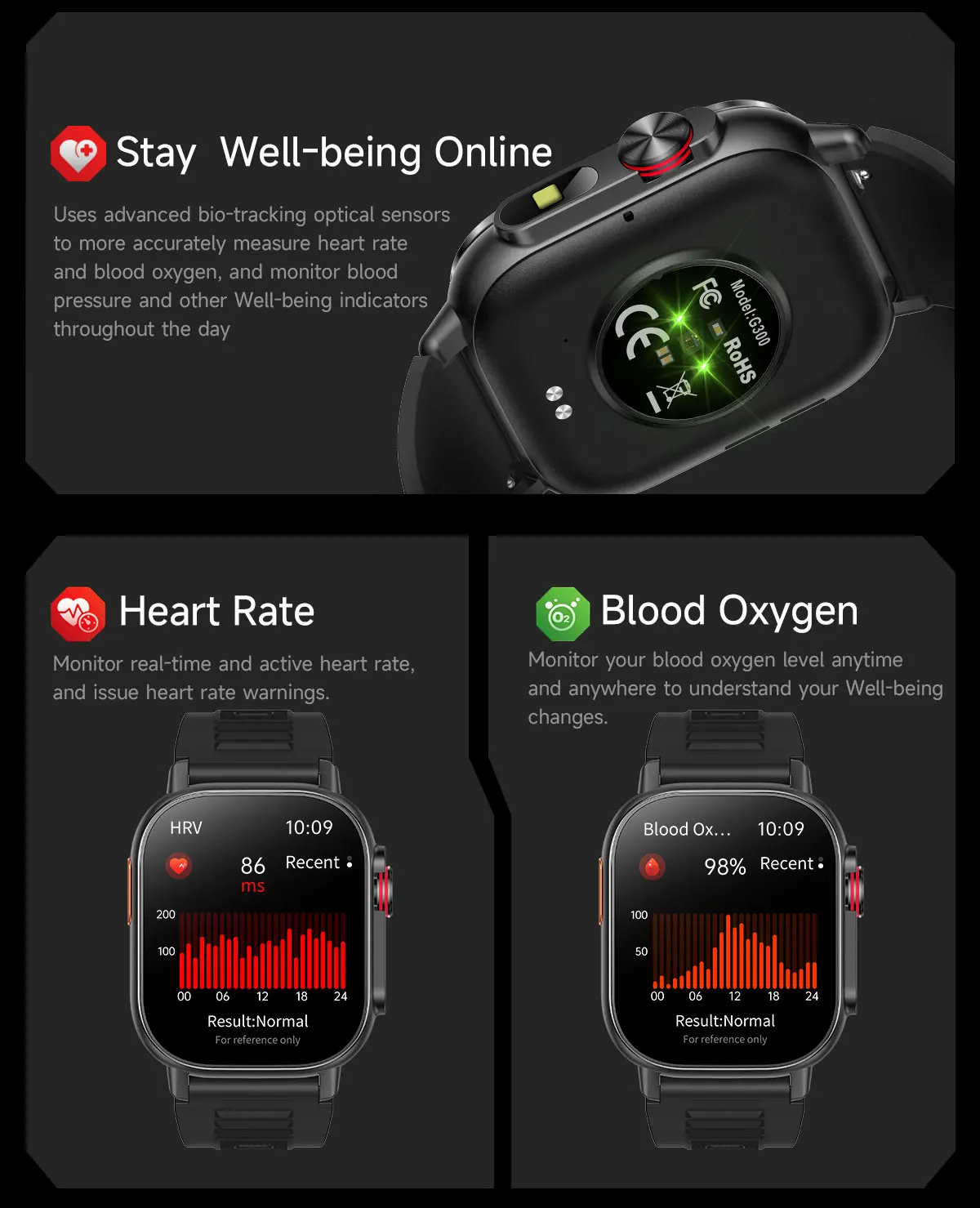 SNAVNET G300 Outdoor Smart Watch 2026 TFT IP68 Fitness Tracker BT Calling Voice Assistant Heart Rate GPS Smart Watch for Men