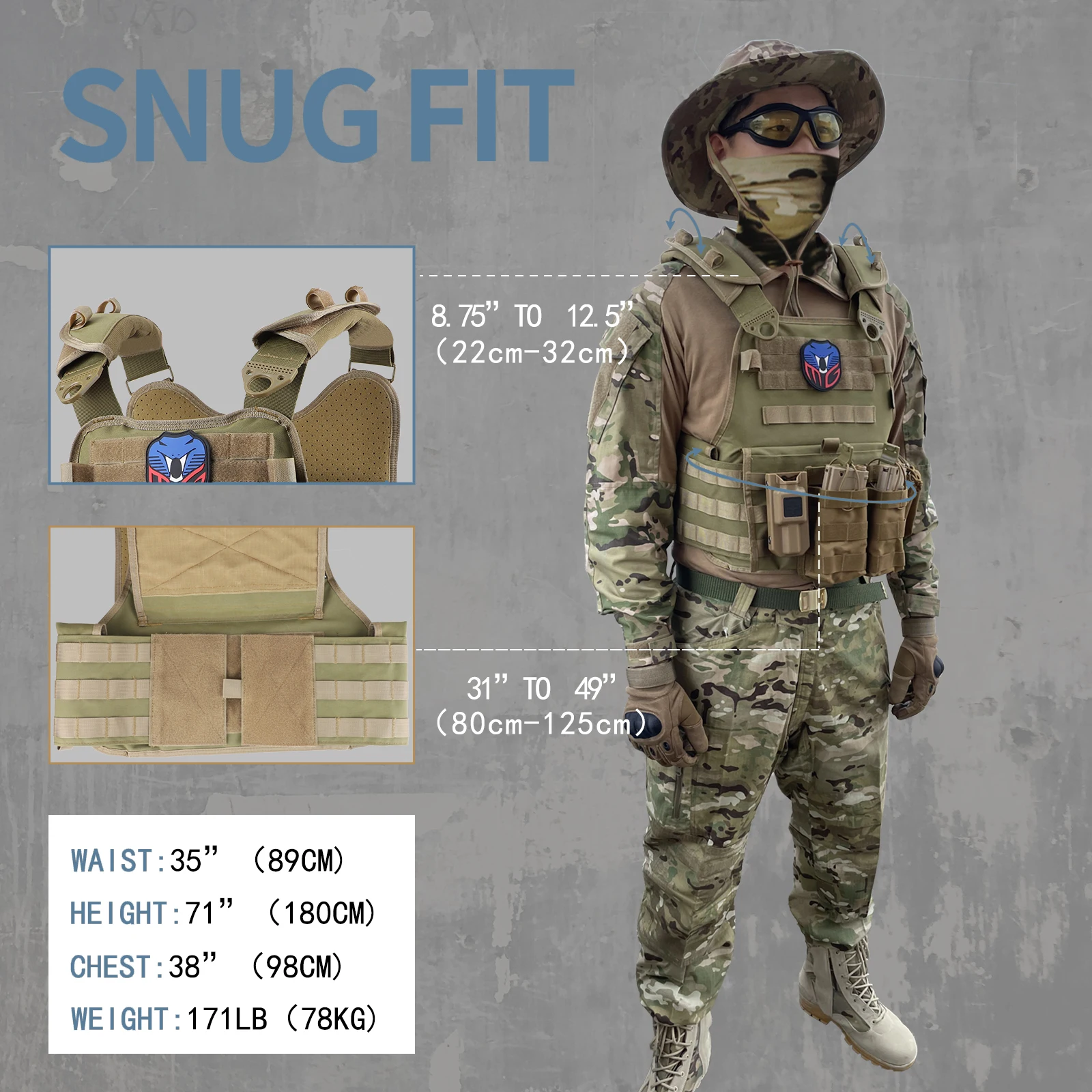 Double Safe Gilet Tactique Pakistan Veste Liberacion Rapida Yk-1 Accessories Dt Alpha K9 Costume Anti Knife Tactical Vest
