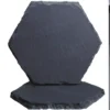 Black hexagon
