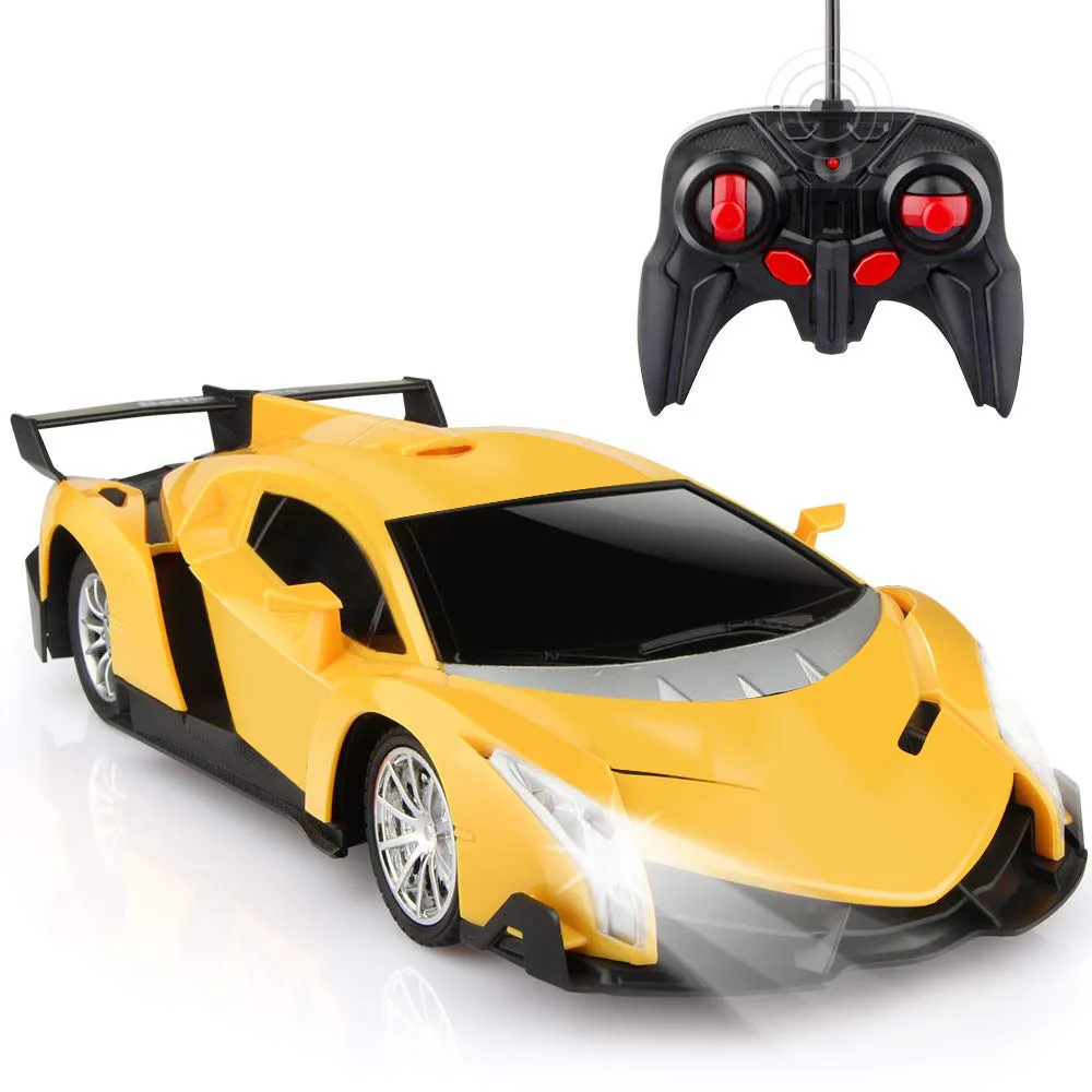 Children's remote control car boy toy car light drift racing new factory direct sales