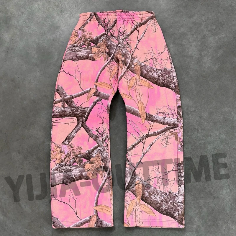 Custom Color Camo Sweatsuit Cut and Sew Man French Terry Cotton Jacket and Jogger Set Patchwork Printing Tracksuit for Men